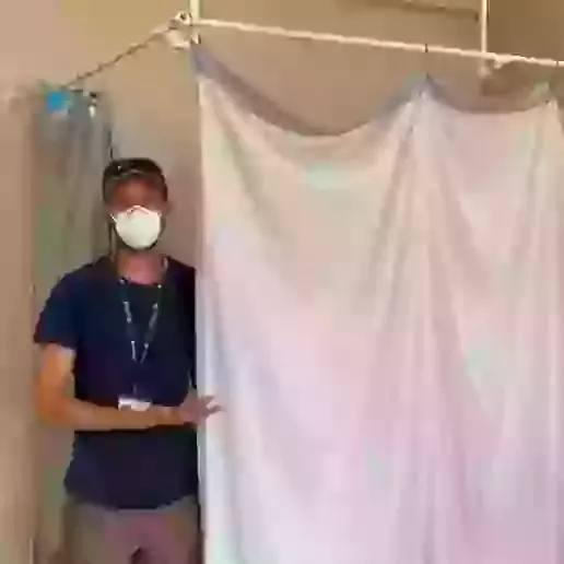 Hospital Privacy Curtain System